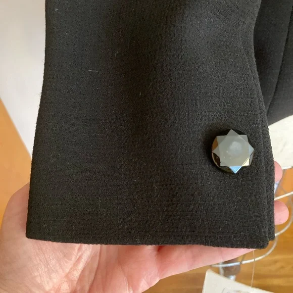 VINTAGE Dark Coquette Wool Blazer - Picture 10 of 13